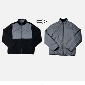 Members Mark Kids Reversible Fleece Puffer Jacket, Size 4/5